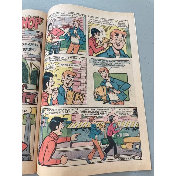 Archie Series Laugh #278 May 1974 Comic Classic School Humor Bagged Boarded - Picture 5 of 6